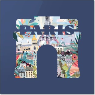 Paris 2024 Arc de Triomphe Posters and Art